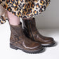 Shoto Buckle Boot (dark olive)
