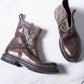Shoto Buckle Boot (dark olive)