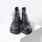 Shoto Chunky Lace Boot (charcoal/gun metal)