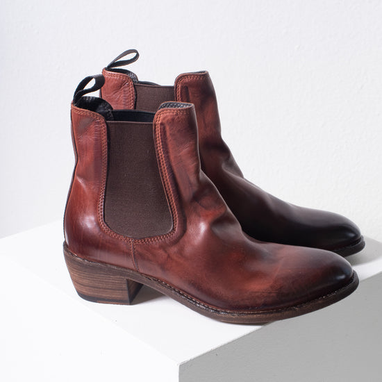 Shoto Mod Western Boot (Cognac)
