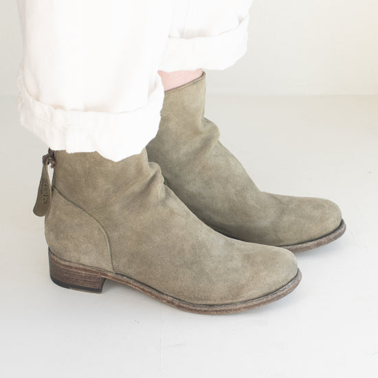 Shoto Spring Boots ( washed sage suede)