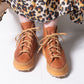 Shoto Hi Top Sneaker (cognac)
