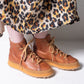 Shoto Hi Top Sneaker (cognac)