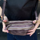 Shoto "Dina" Petite Crossbody Bag (washed plum)