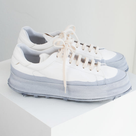 Shoto dip dyed low top leather sneaker