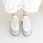 Shoto dip dyed low top leather sneaker