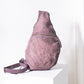 Shoto Bisa Sling Bag (washed plum)