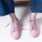 Shoto Leather Low Top Sneaker (dusty rose)