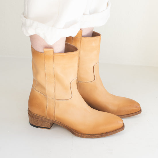 Shoto Spring Western Boot (natural)