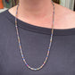 Stone Cache Gemstone Necklace "Sapphire"