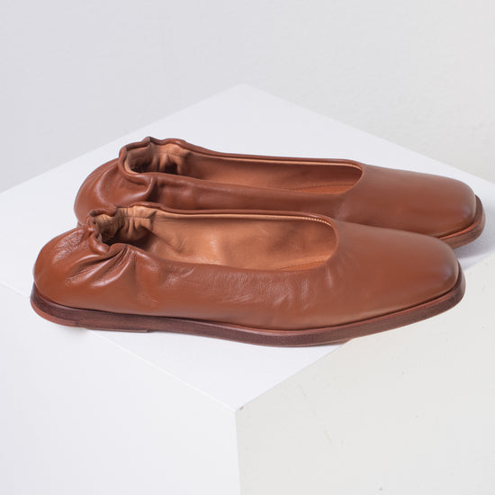 Giulia Taddeucchi Ballet Flat (Whiskey Brown)