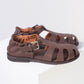 Giulia Taddeucchi Fisherman Sandal (chocolate brown)