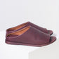 Giulia Taddeucchi Open Toe Slip On (Bordeaux)