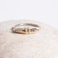Variance Objects Mixed Diamond &14k Gold & Palladium Ring