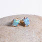 Variance Objects Australian Opal & 14k Gold Studs