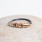 Variance Objects Cognac Rose Cut Diamonds On Oxidized Silver