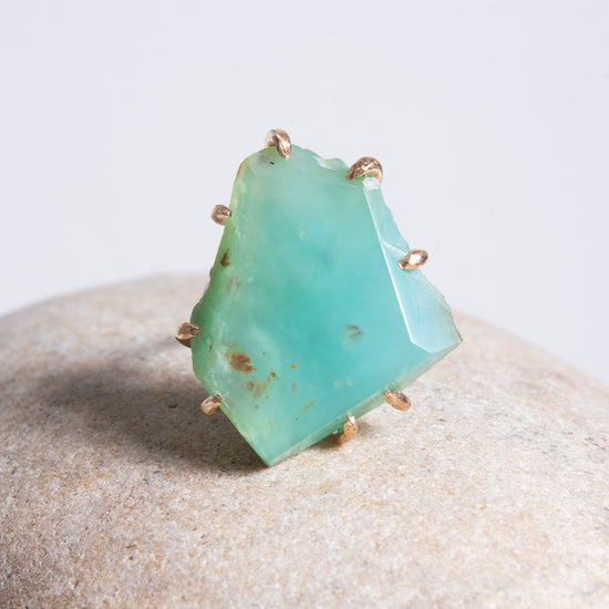 Variance Objects Large Peruvian Opal Ring