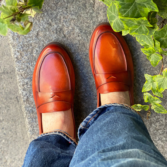 Pantanetti Spring Loafer (Burnt Sienna) ON SALE!
