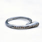 Rosa Maria Britt 2 Oxidized Silver Ring w/Cognac Diamonds